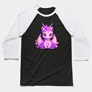 Pretty Baby Dragon Baseball T-Shirt